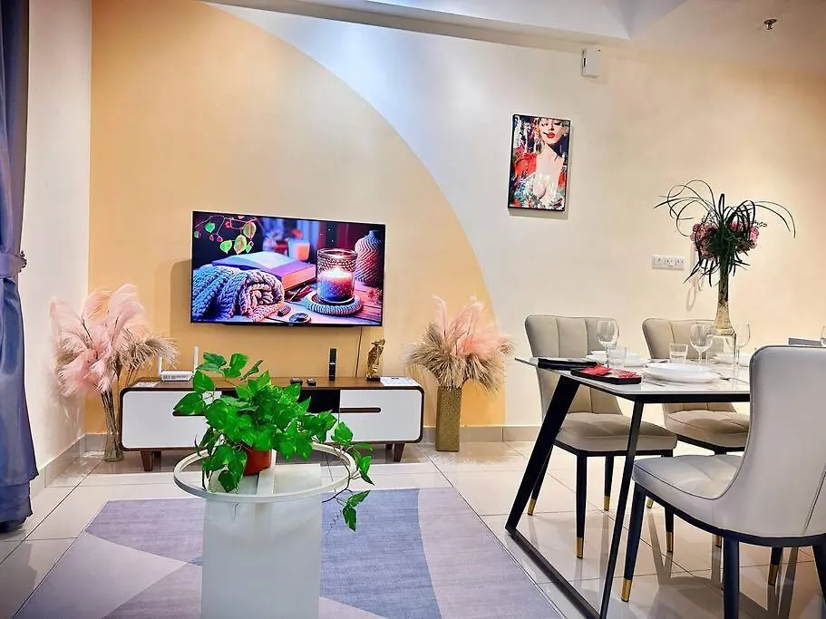 Lägenhet 2R2B*1-6+1 Pax*Kl City*10Mins-Klcc Kuala Lumpur